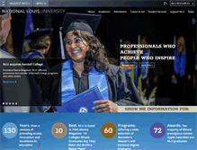 Tablet Screenshot of nl.edu
